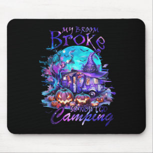 Mein Zimmer brach so, jetzt gehe ich Camping Hallo Mousepad