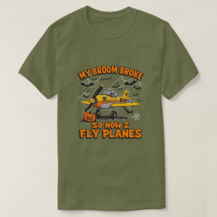 Mein Zimmer brach so jetzt ich fliegen Flugzeug - T-Shirt