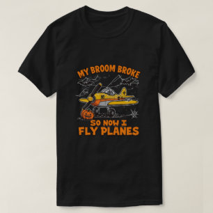 Mein Zimmer brach so jetzt ich fliegen Flugzeug -  T-Shirt