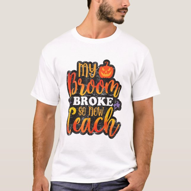 Mein Zimmer brach so, jetzt lehre sich sonnige Hal T-Shirt (Vorderseite)