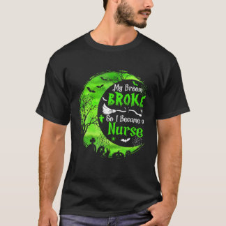 Mein Zimmer brach, sodass ich ein KrankenHalloween T-Shirt
