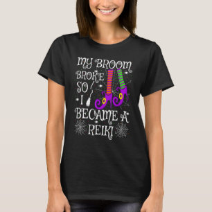 Mein Zimmer brach, sodass ich ein Reiki Halloween T-Shirt