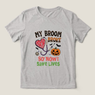 Mein Zimmer Broke So jetzt Rettete ich Leben - Fun Tri-Blend Shirt