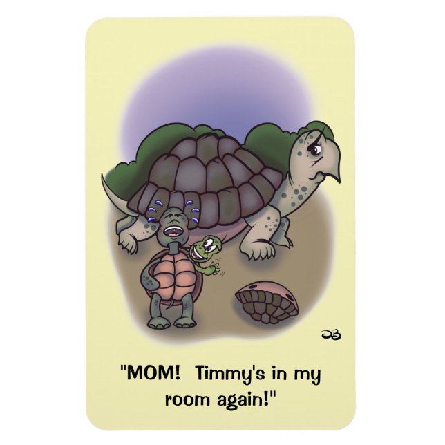 Mein Zimmer Magnet (Vertikal)