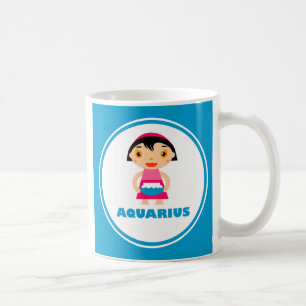 Mein Zodiac-Zeichen ist Aquarius Kaffeetasse