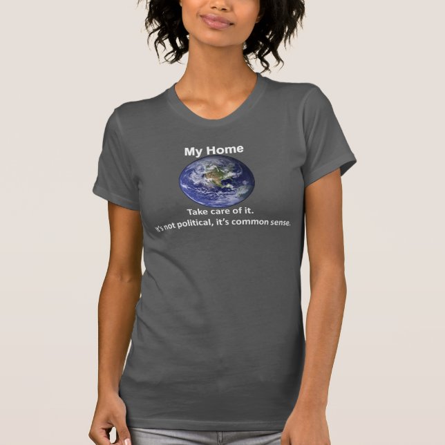 Mein Zuhause-T - Shirt "Es ist nicht politisch" (Vorderseite)