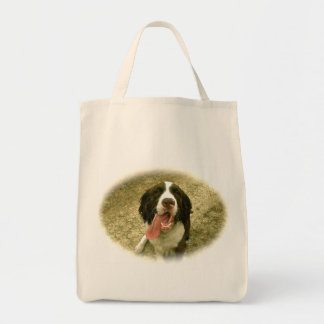 Mein zuverlässiger Spaniel Tragetasche