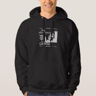 Mein zweites Haus ist eine Burg mittelalterliche R Hoodie
