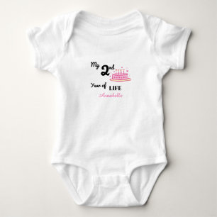 Mein zweites Lebensjahr Baby Strampler