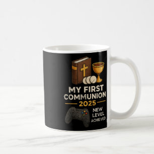 Meine 1. Erstkommunion 2025 Videospiel Katholisch  Kaffeetasse