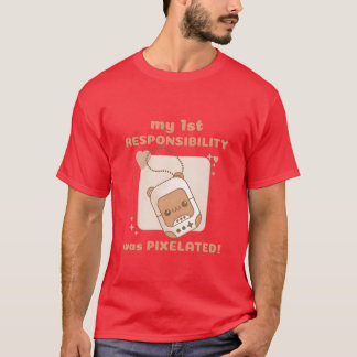 meine 1. Verantwortung war Pielated Bear Gamer vin T-Shirt