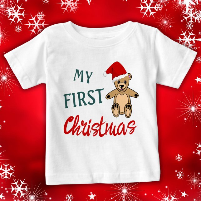 Meine 1. Weihnachtsbärenbärenbärenbärenfamilie Baby T-shirt (Von Creator hochgeladen)