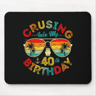 Meine 40. Geburtstags-Kreuzfahrt Schiffsparty 4 Mousepad
