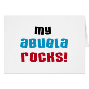 Meine Abuela Rocks T - Shirt und Geschenke
