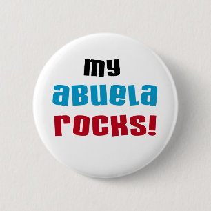 Meine Abuela Rocks T - Shirt und Geschenke Button