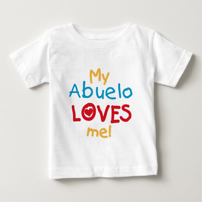 Meine Abuelo-Lieben Ich Shirts und Geschenke (Vorderseite)