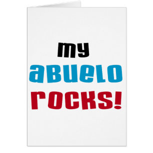 Meine Abuelo Rocks T - Shirt und Geschenke