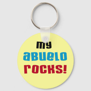 Meine Abuelo Rocks T - Shirt und Geschenke Schlüsselanhänger