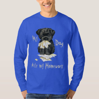 Meine Affenpinscher Ate Meine Hausaufgaben T-Shirt