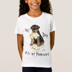 Meine Airedale Ate Meine Hausaufgaben T-Shirt