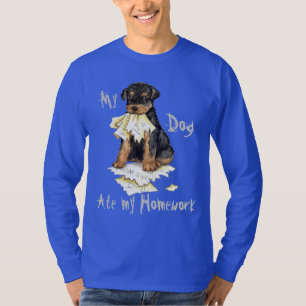 Meine Airedale Ate Meine Hausaufgaben T-Shirt
