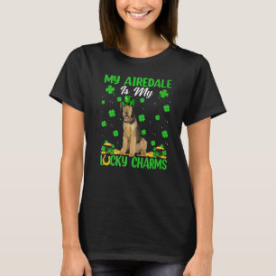 Meine Airedale ist mein Glück Charms Airedale Dog T-Shirt