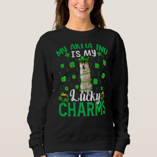 Meine Akita Inu sind meine glücklichen Charms Akit Sweatshirt