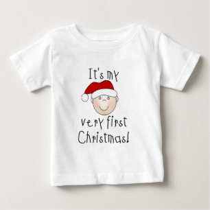 Meine allerersten Weihnachtsgeschenke und -geschen Baby T-shirt