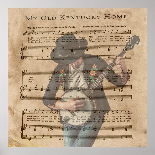 MEINE ALTE KENTUCKY ZUHAUSE* POSTER (Vorne)