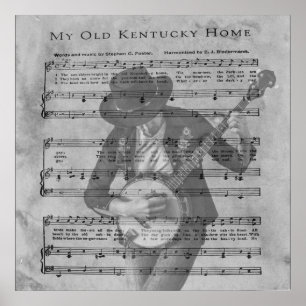 MEINE ALTE KENTUCKY ZUHAUSE* POSTER