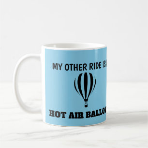 Meine andere Fahrt ist der Heißluftballon Kaffeetasse