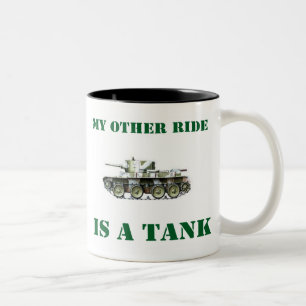 Meine andere Fahrt ist ein Behälter 9 Zweifarbige Tasse