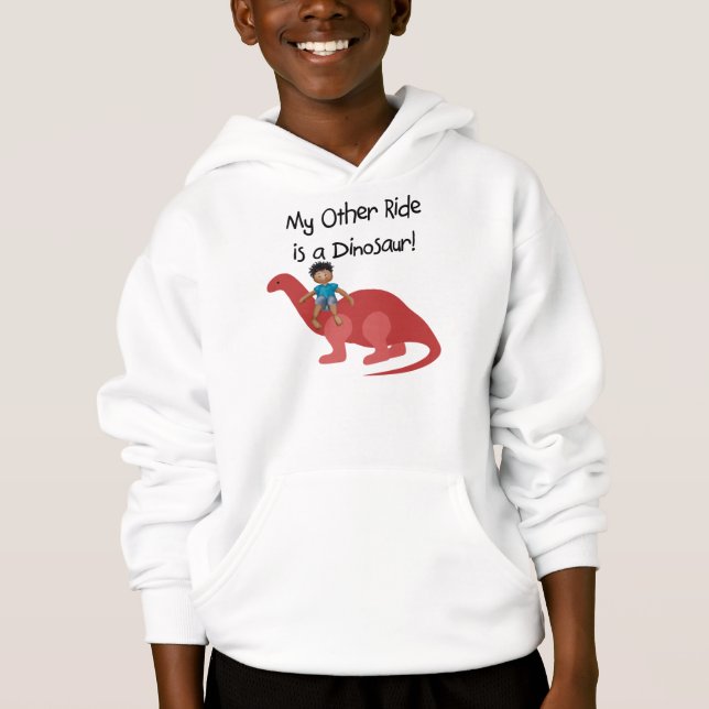 Meine andere Fahrt ist ein Dinosaurier OM Hoodie (Vorderseite)