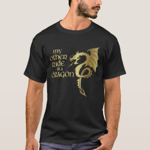 Meine andere Reise ist eine Drache mittelalterlich T-Shirt