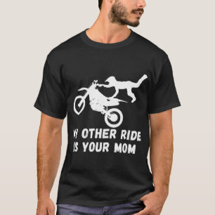 Meine andere Reise ist Ihre Mama - Motocross Mens T-Shirt