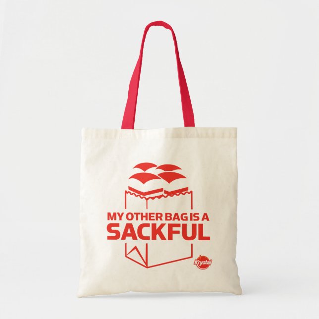 Meine andere Tasche ist ein Sackful (Vorne)
