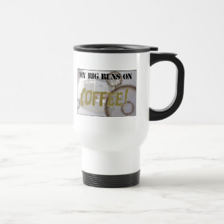 Meine Anlage läuft auf Kaffee-Reise-Tasse Reisebecher