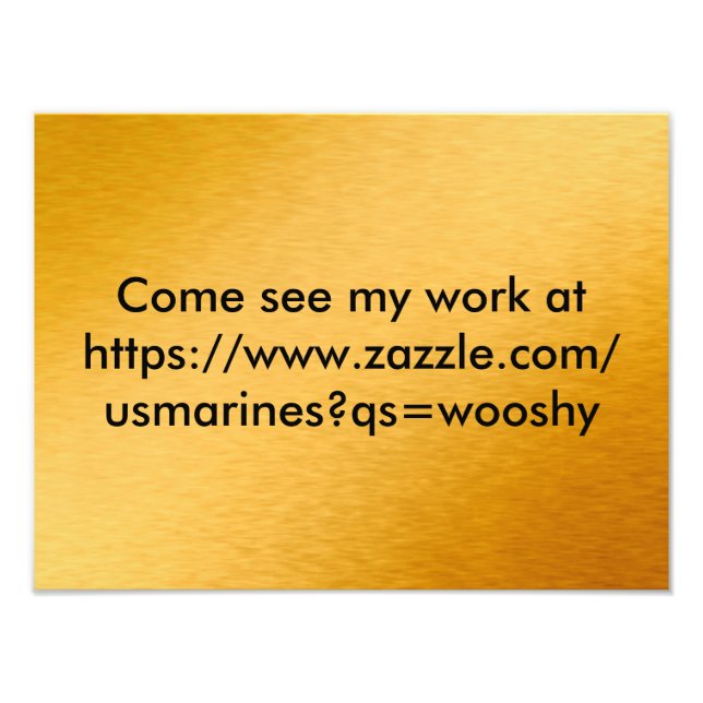 Meine Arbeit finden Sie unter https://www.zazzle.c Fotodruck (Vorne)