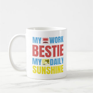 Meine Arbeitsbestie Sunshine - Work Bestie Classic Kaffeetasse