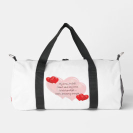 Meine Arme sind voll Duffle Bag