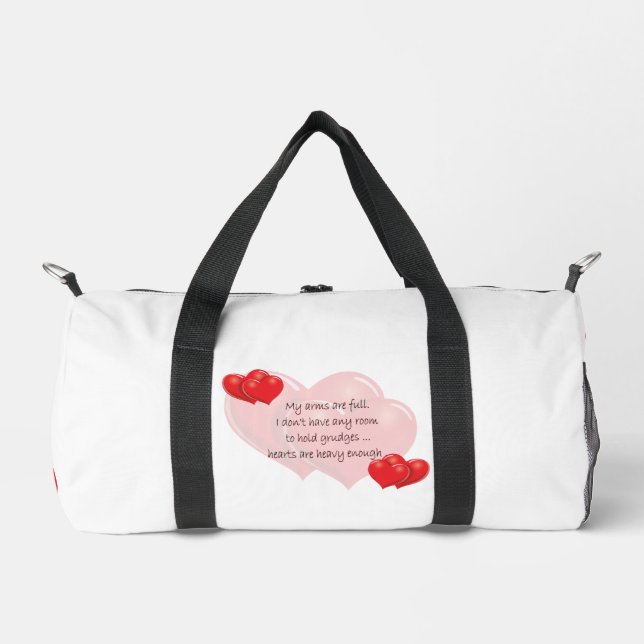Meine Arme sind voll Duffle Bag (Vorderseite)