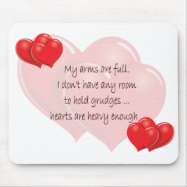 Meine Arme sind voll Mousepad