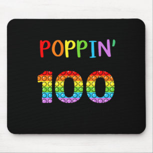 Meine Art 100 Tage Schule Pop It Junge Mädchen zu Mousepad