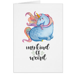 Meine Art komisches blaues Einhorn