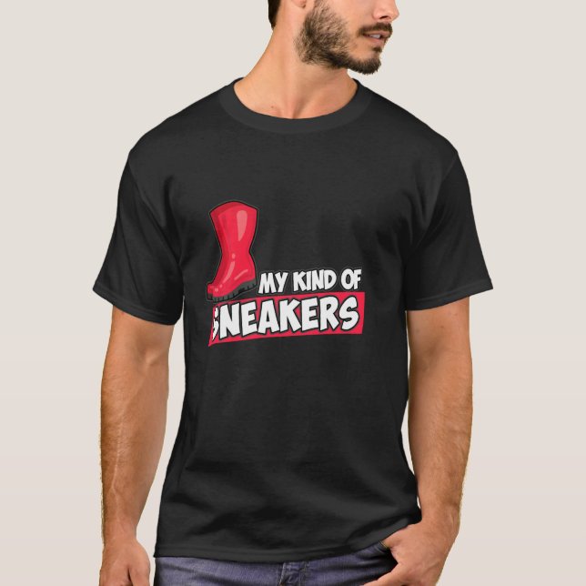 Meine Art von Sneakers Gardener Funny Garening T-Shirt (Vorderseite)