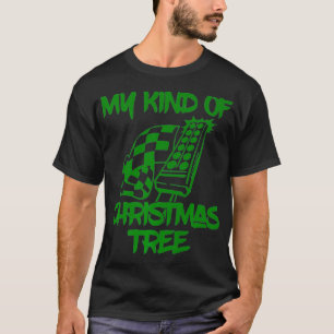 Meine Art von Weihnachtsbaum zieht Weihnachten auf T-Shirt