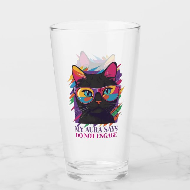 MEINE AURA SAGT GLAS (Vorderseite)