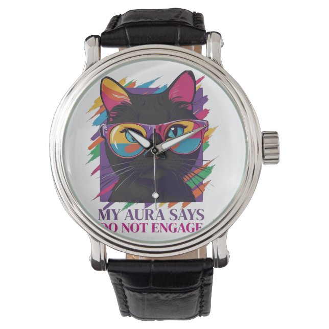 Meine Aura sagt Uhr  (Vorderseite)