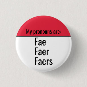 Meine Aussprache sind Fee Faer Faers Button