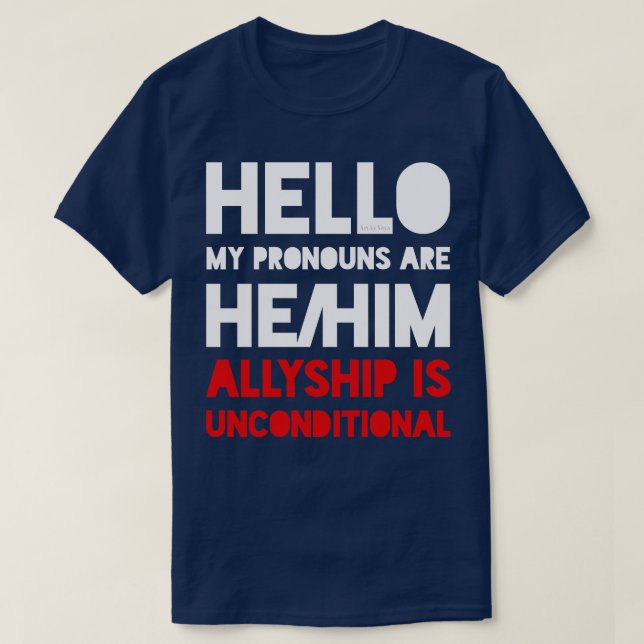 Meine Ausspracheaufzeichnungen sind sein Ally T-Shirt (Design vorne)